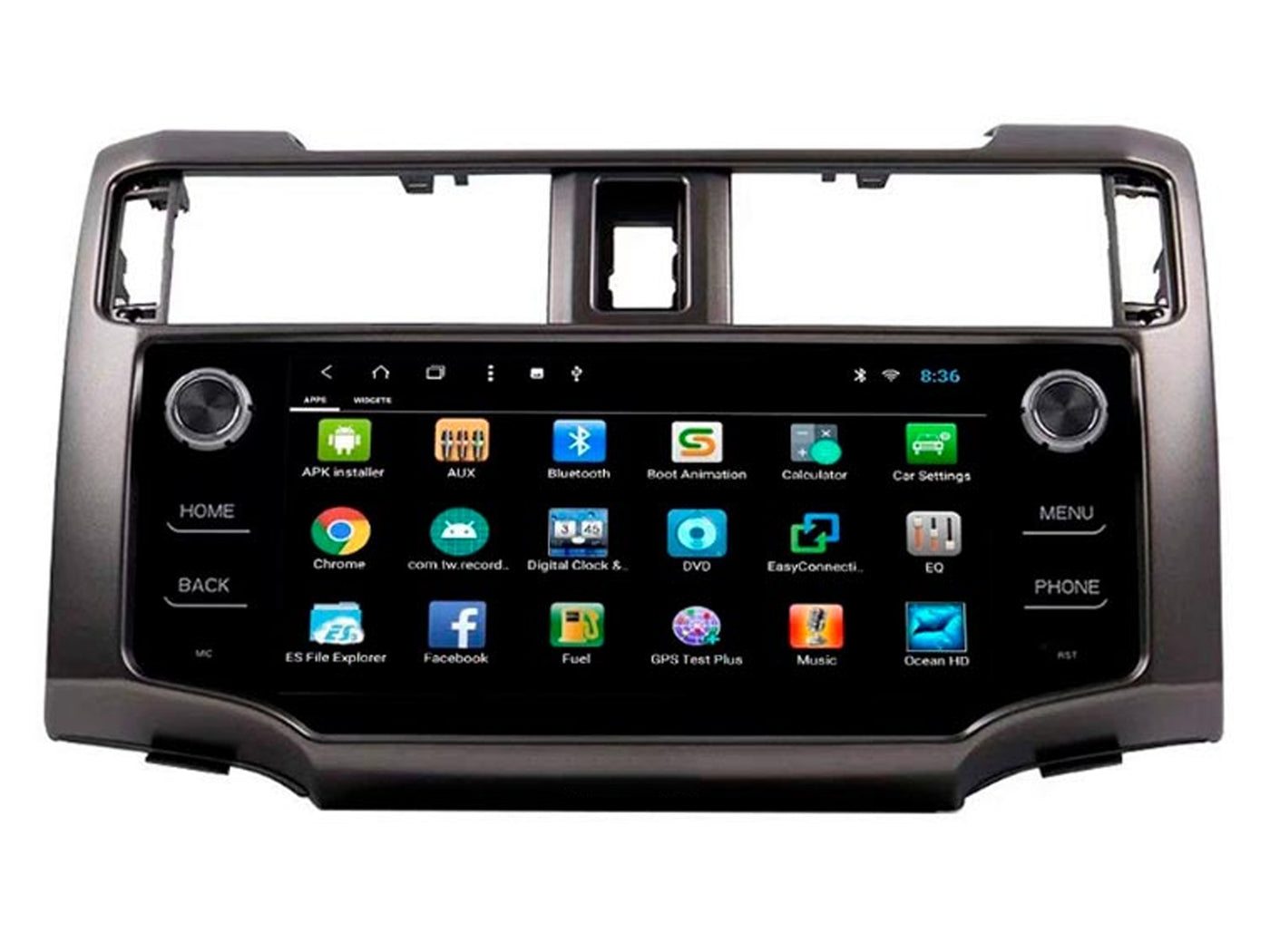 Radio Android 9" para Toyota 4Runner 2010-2024