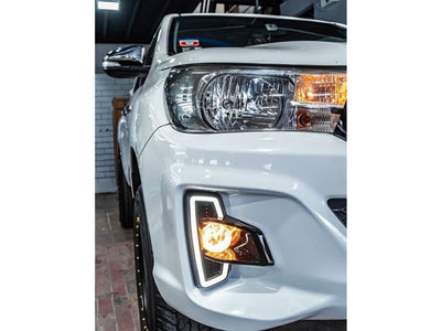 Exploradoras Led Drl Delanteras Originales para Toyota Hilux 2019-2020