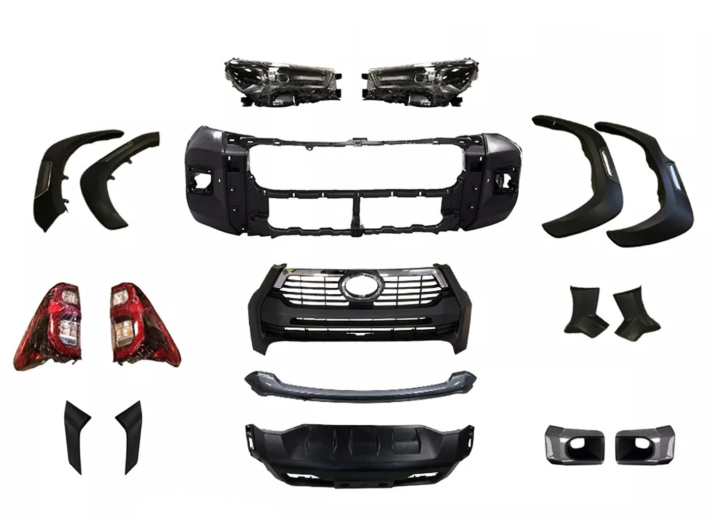 Body Kit de Conversion para Toyota Hilux 2017-2025 a Adventure