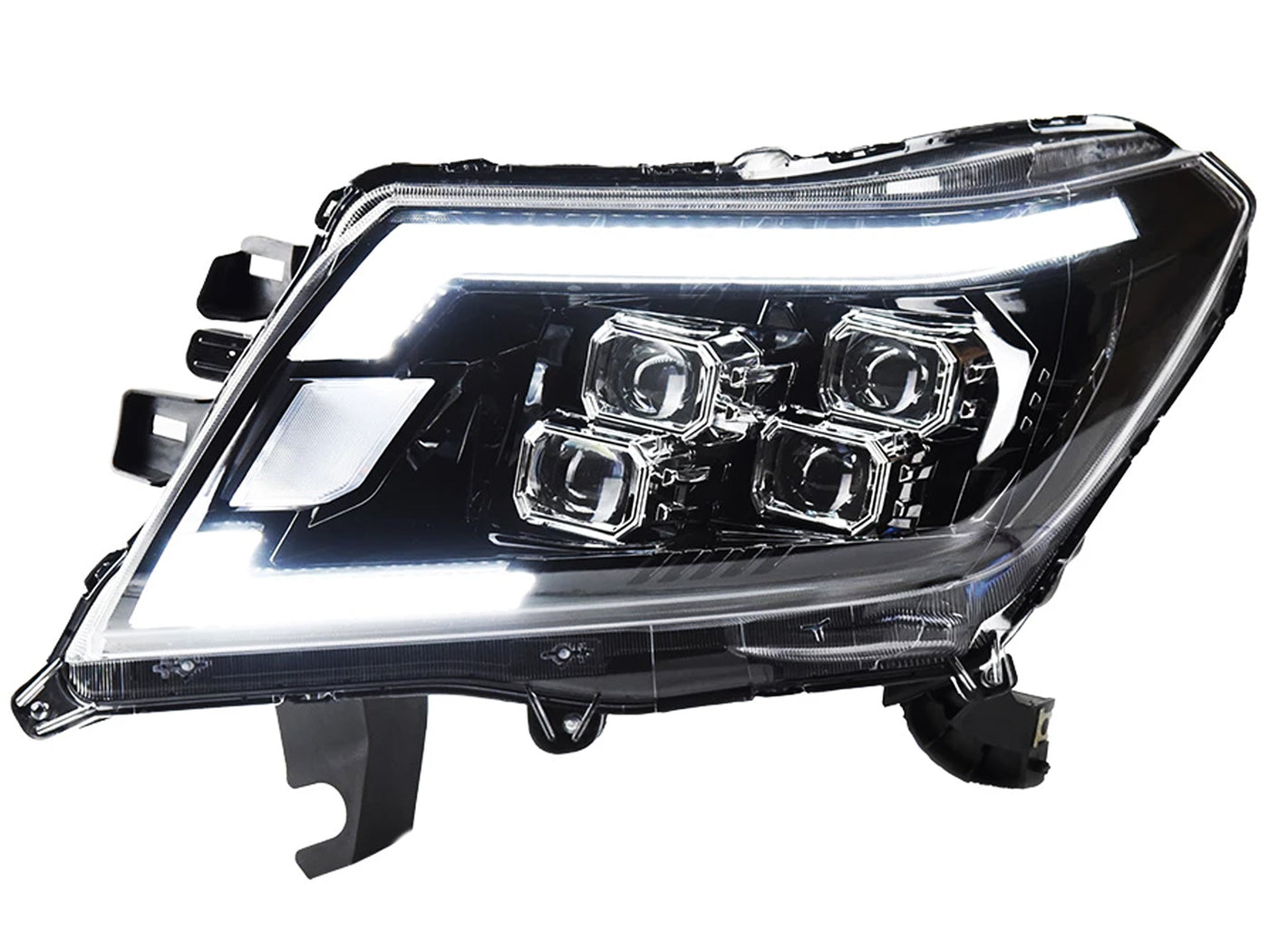 Farolas Led Drl Tipo Pro-4X para Nissan Frontier NP300 2016-2025