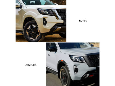 Exploradoras Led Drl Delanteras Originales para Nissan Frontier NP300 2022-2025
