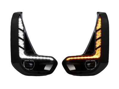 Exploradoras Led Drl Delanteras para Toyota Hilux 2021-2025
