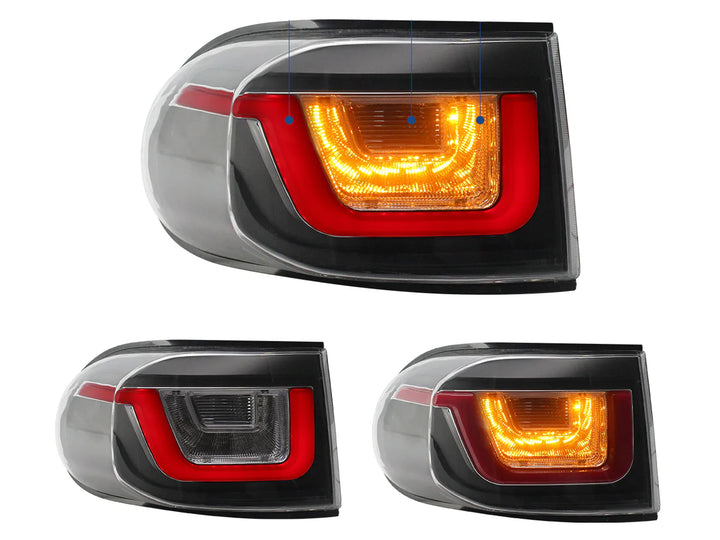 Stops Led Drl de Lujo para Toyota Fj Cruiser 2007-2023