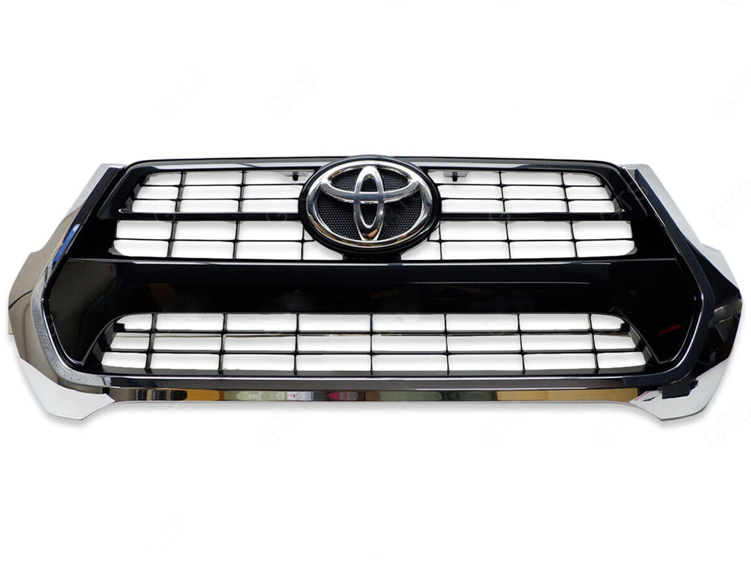 Persiana de Lujo Cromada para Toyota Hilux 2021-2026