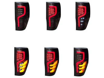 Stops de Led y Neon Smoke Tipo Wildtrack para Ford Ranger 2013-2023