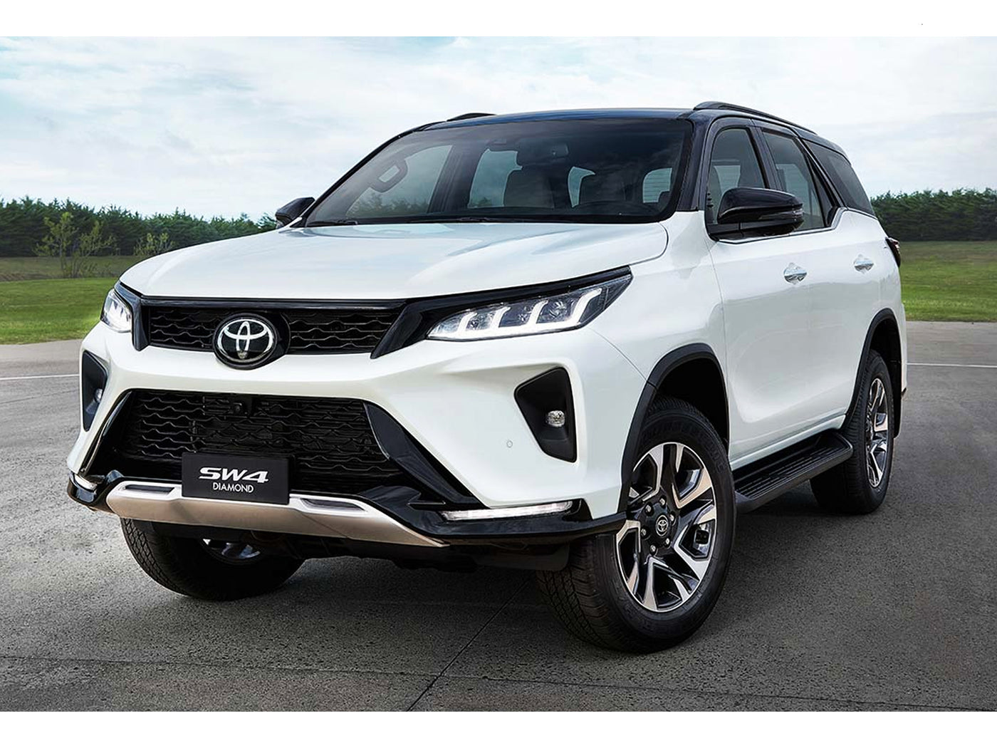 Farolas Led Drl Tipo Legender para Toyota Fortuner 2021-2025