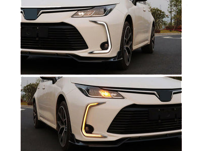 Exploradoras Led Drl Delanteras Originales para Toyota Corolla 2020-2023