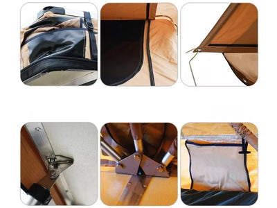 Carpa Impermeable o Tienda Camping Portaequipaje para Carros