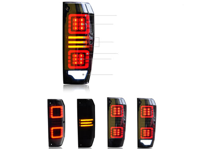 Stops Led Drl Tipo para Toyota Land Cruiser Series 70-71-76-77-78