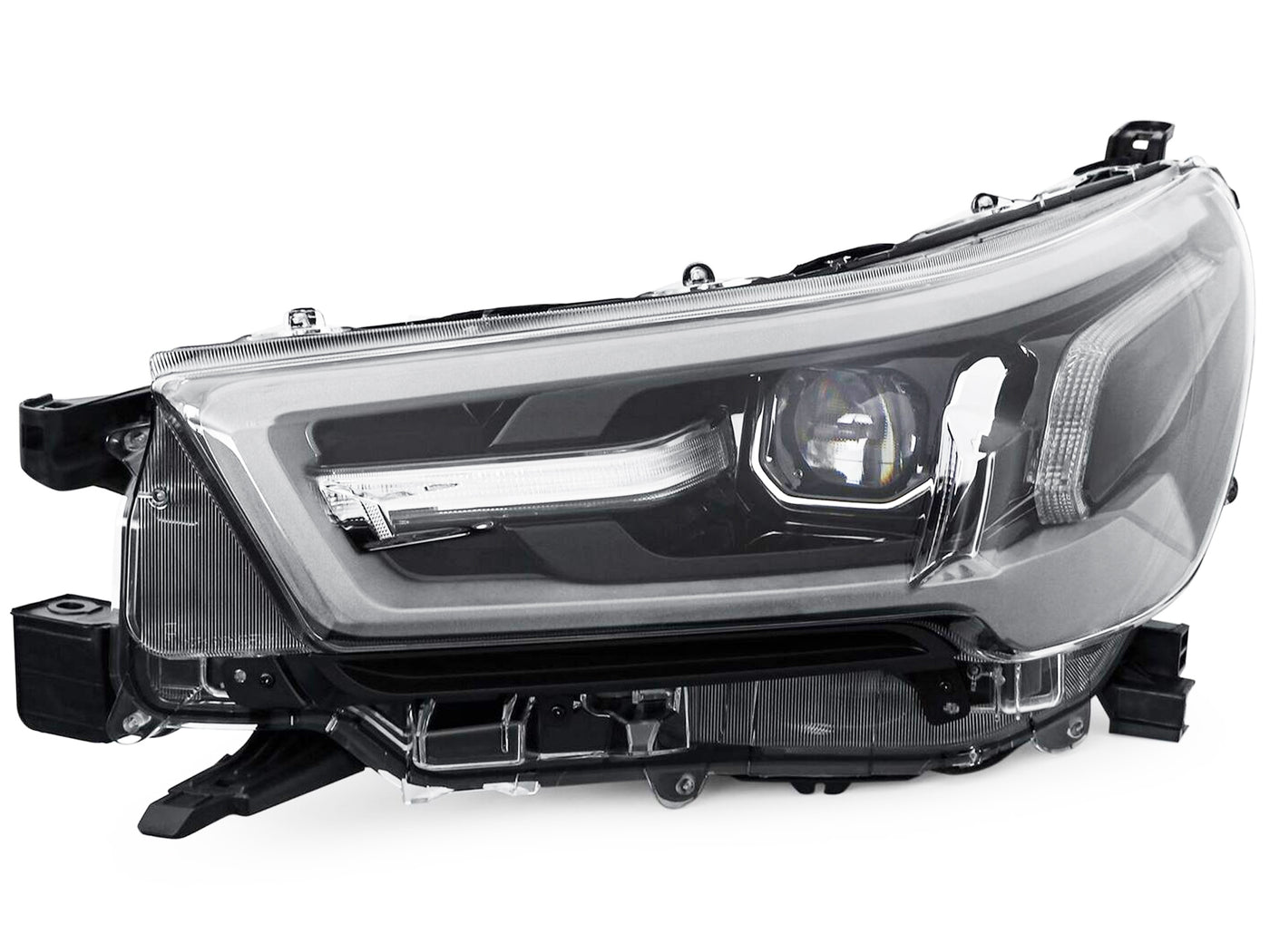 Farolas Led Drl Tipo Adventure para Toyota Hilux 2021-2025