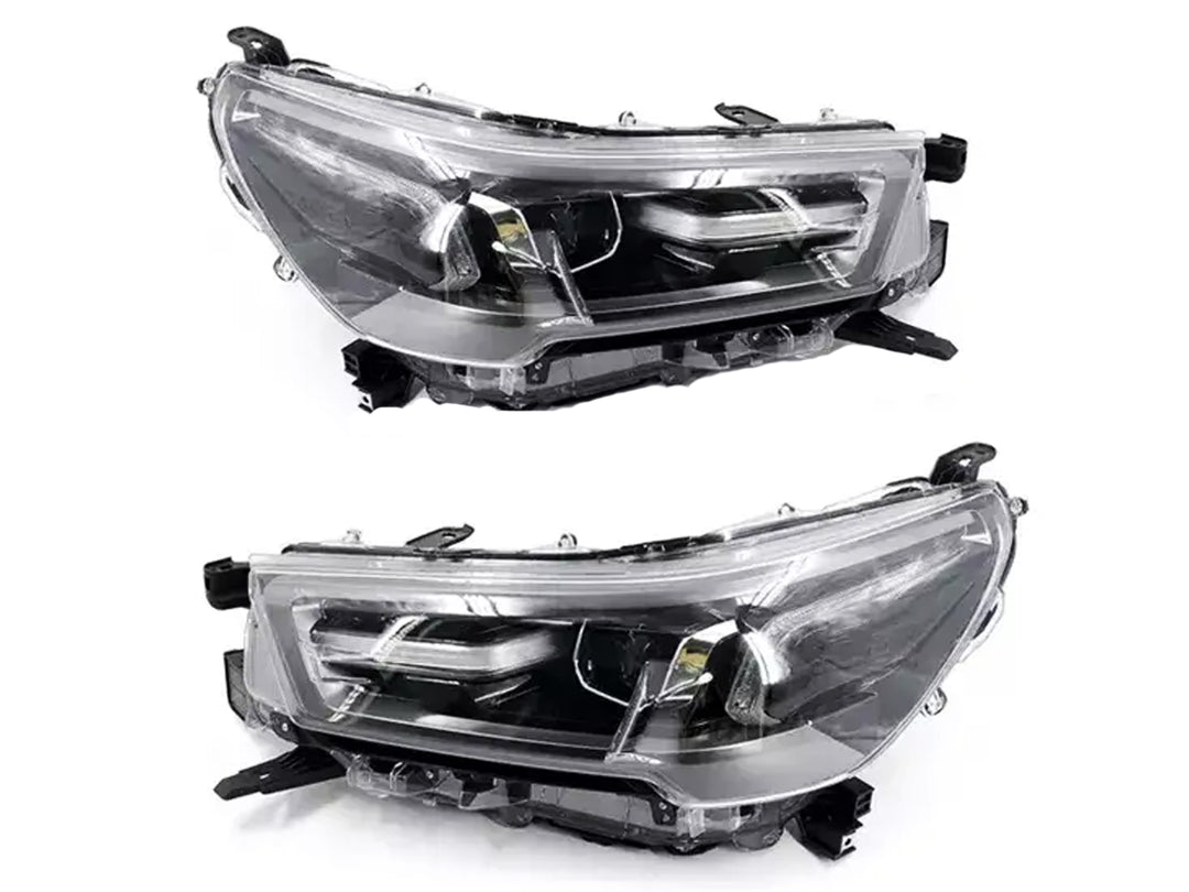 Farolas Led Drl Tipo Adventure para Toyota Hilux 2021-2026