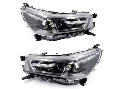 Farolas Led Drl Tipo Adventure para Toyota Hilux 2021-2025